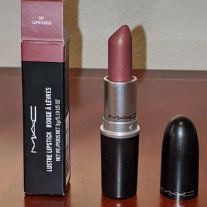 MAC Capricious (501) Lipstick, Full Size Brand New